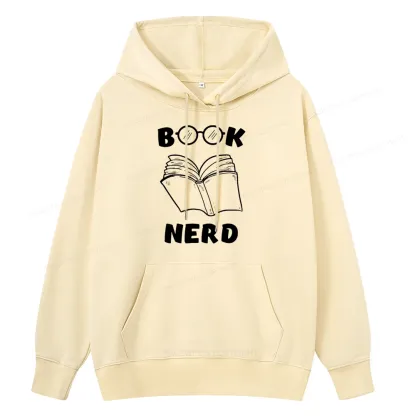 Pagewings Book Nerd Funny Book Unisex Classic Hoodie