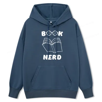 Pagewings Book Nerd Funny Book Unisex Classic Hoodie