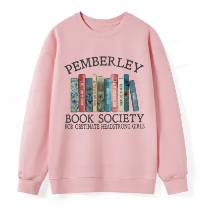 Pagewings Pemberley Book Society Unisex Classic Sweatshirt