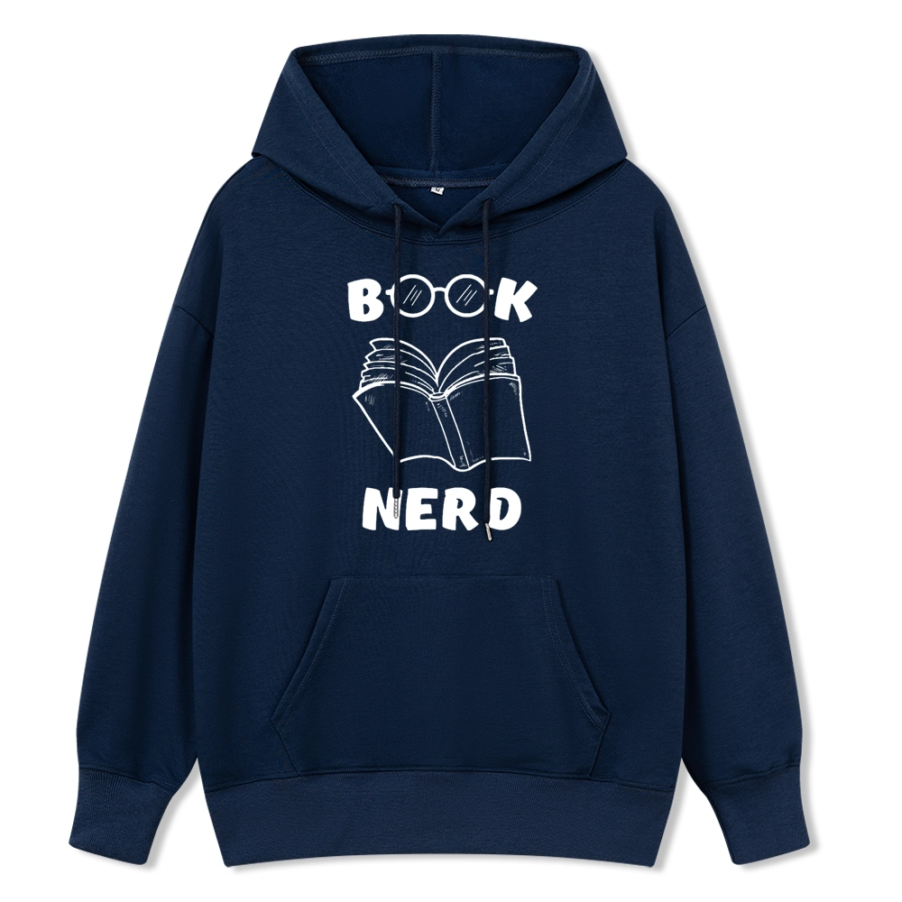 Pagewings Book Nerd Funny Book Unisex Classic Hoodie