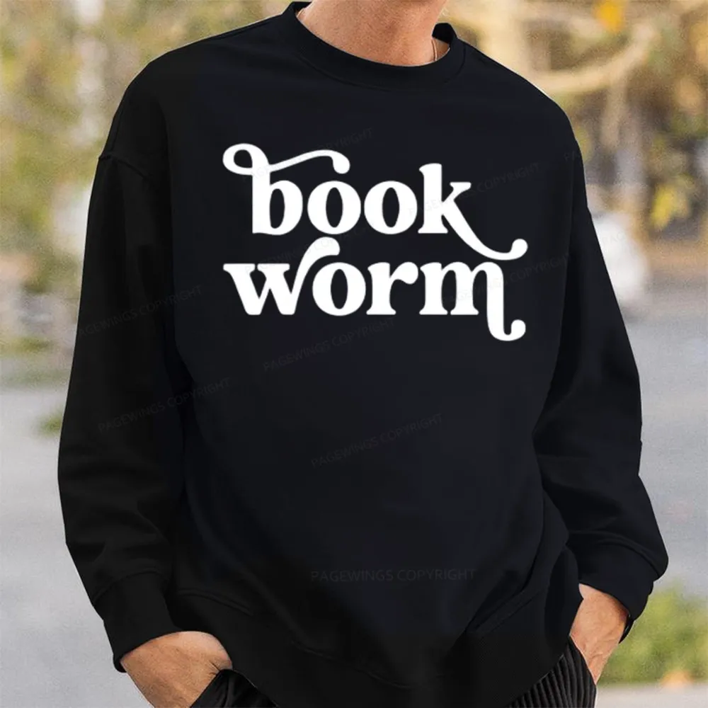 Pagewings Book Worm Unisex Classic Sweatshirt