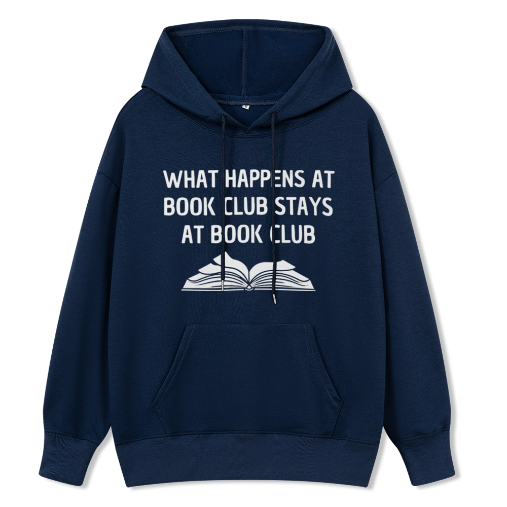 Pagewings What Happens At Book Club Stays At Book Club Unisex Classic Hoodie