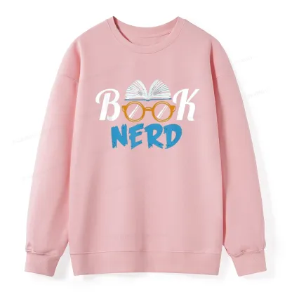 Pagewings Book Nerd Unisex Classic Sweatshirt
