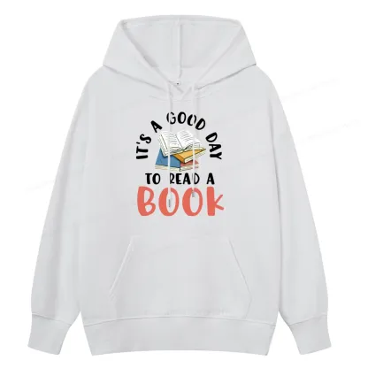 Pagewings It’s a Good Day to Read a Book Unisex Classic Hoodie