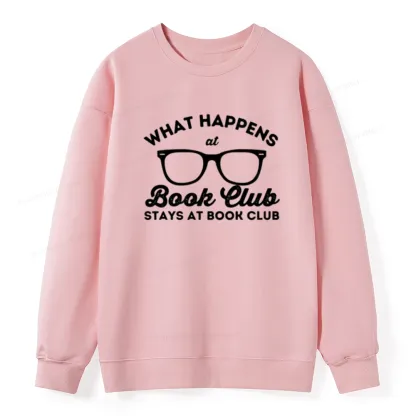 Pagewings What Happens At Book Club Unisex Classic Sweatshirt
