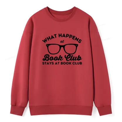 Pagewings What Happens At Book Club Unisex Classic Sweatshirt