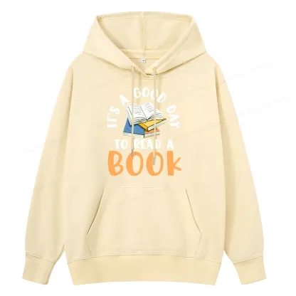 Pagewings It’s a Good Day to Read a Book Unisex Classic Hoodie