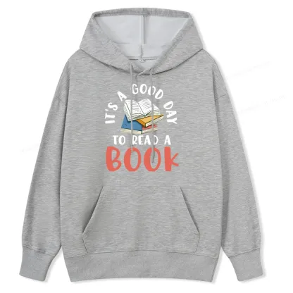 Pagewings It’s a Good Day to Read a Book Unisex Classic Hoodie