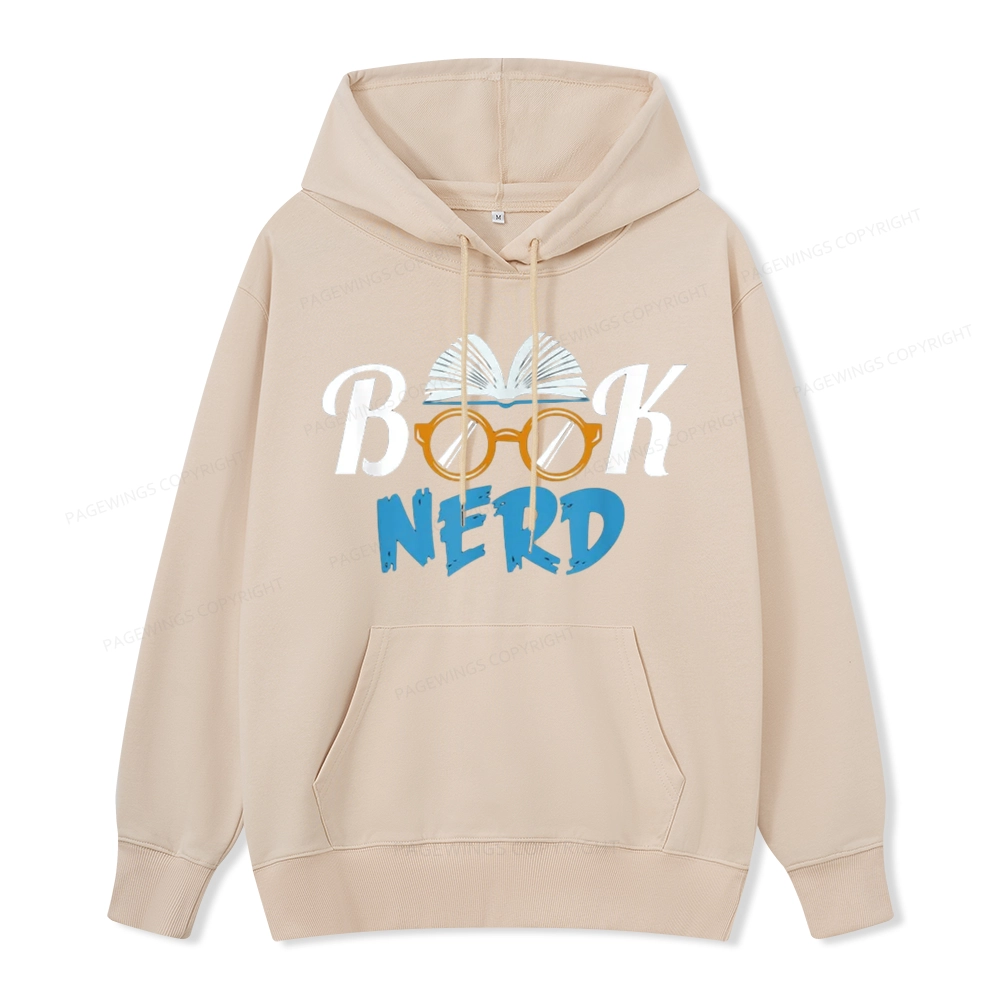 Pagewings Book Nerd Unisex Classic Hoodie
