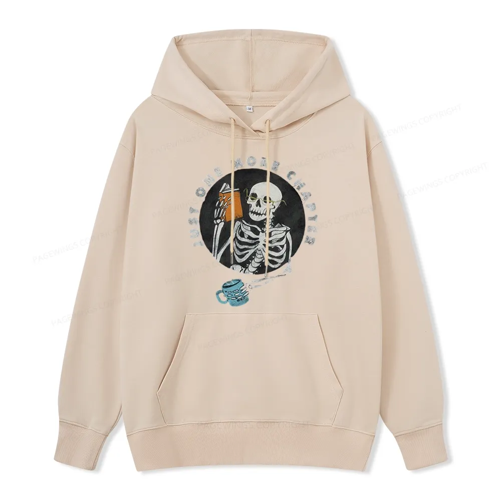 Pagewings Halloween Just One More Chapter Unisex Classic Hoodie