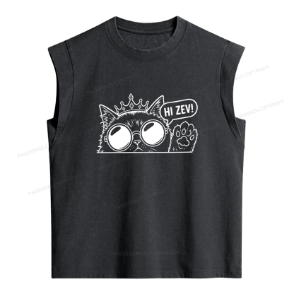 Pagewings Sci Fi Bookish Women's Washed Tank Top