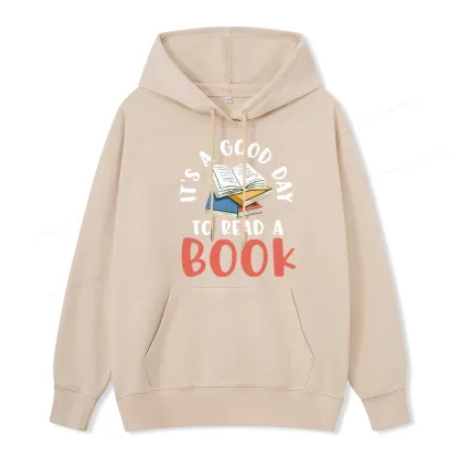 Pagewings It’s a Good Day to Read a Book Unisex Classic Hoodie