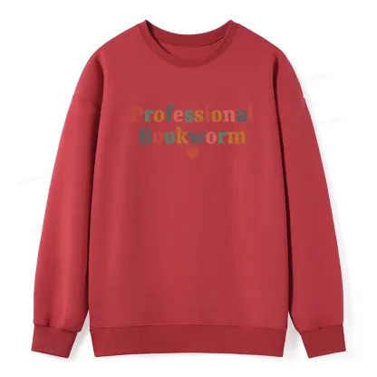 Pagewings Professional Bookworm Unise Classic Sweatshirt