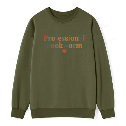 Pagewings Professional Bookworm Unise Classic Sweatshirt
