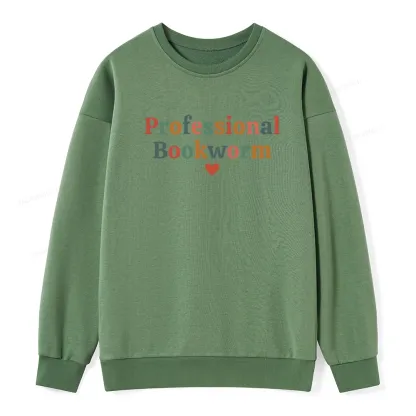 Pagewings Professional Bookworm Unise Classic Sweatshirt