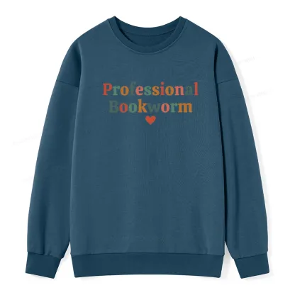 Pagewings Professional Bookworm Unise Classic Sweatshirt