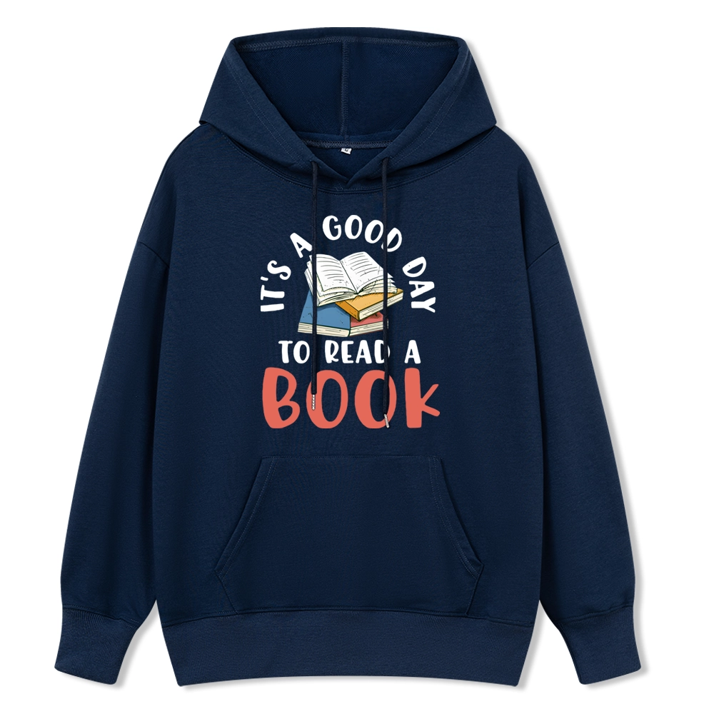 Pagewings It’s a Good Day to Read a Book Unisex Classic Hoodie