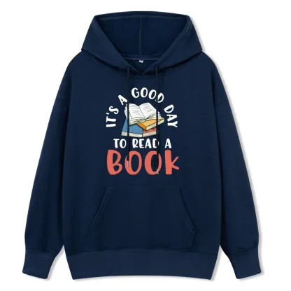 Pagewings It’s a Good Day to Read a Book Unisex Classic Hoodie