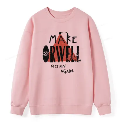 Pagewings Make Orwell Fiction Again Unisex Classic Sweatshirt