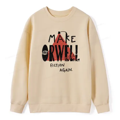 Pagewings Make Orwell Fiction Again Unisex Classic Sweatshirt