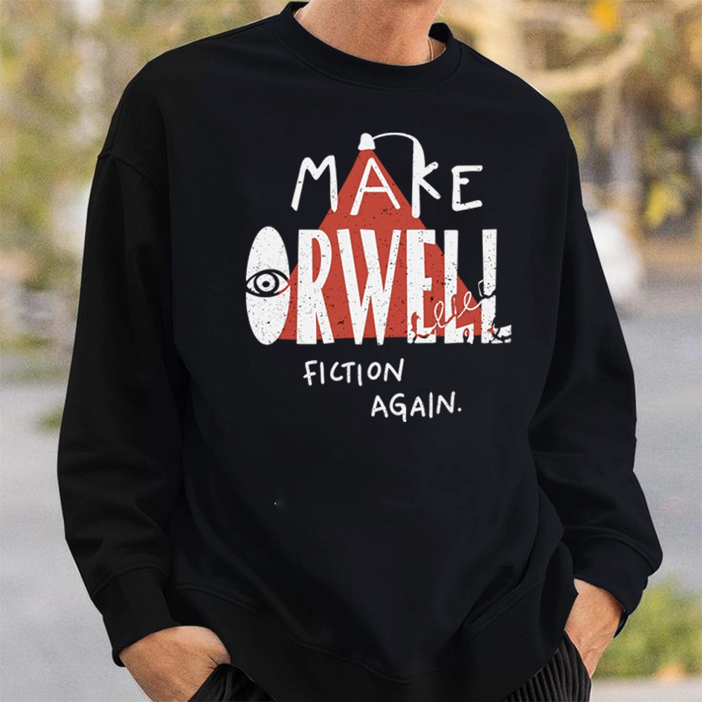 Pagewings Make Orwell Fiction Again Unisex Classic Sweatshirt
