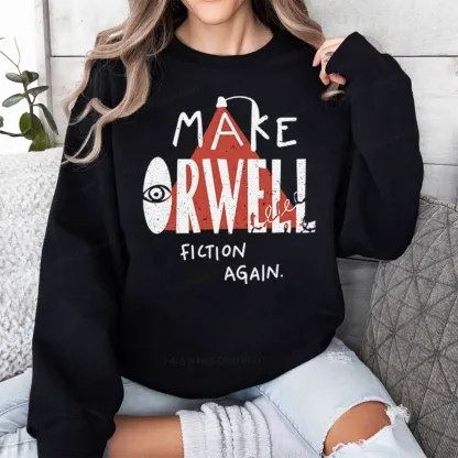 Pagewings Make Orwell Fiction Again Unisex Classic Sweatshirt