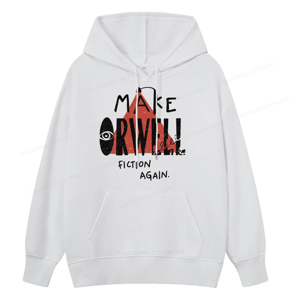 Pagewings Make Orwell Fiction Again Unisex Classic Hoodie