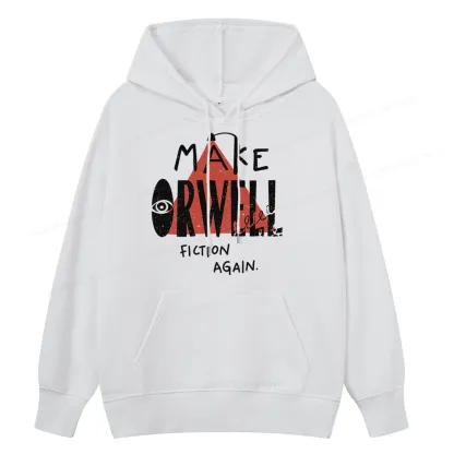 Pagewings Make Orwell Fiction Again Unisex Classic Hoodie