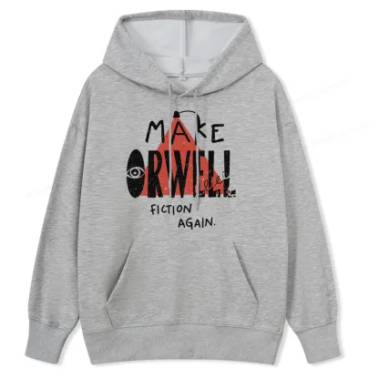 Pagewings Make Orwell Fiction Again Unisex Classic Hoodie
