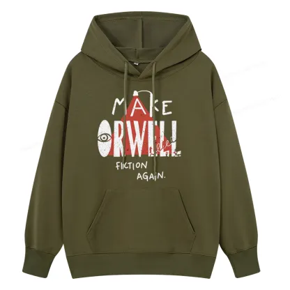 Pagewings Make Orwell Fiction Again Unisex Classic Hoodie