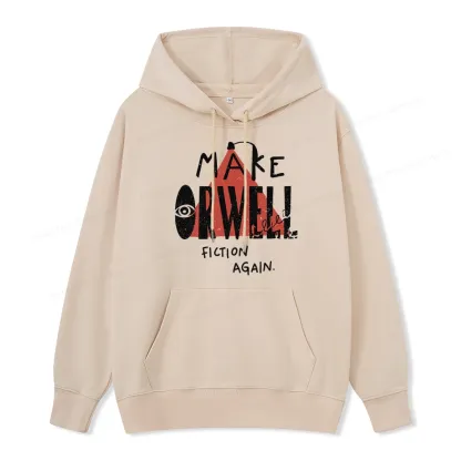 Pagewings Make Orwell Fiction Again Unisex Classic Hoodie