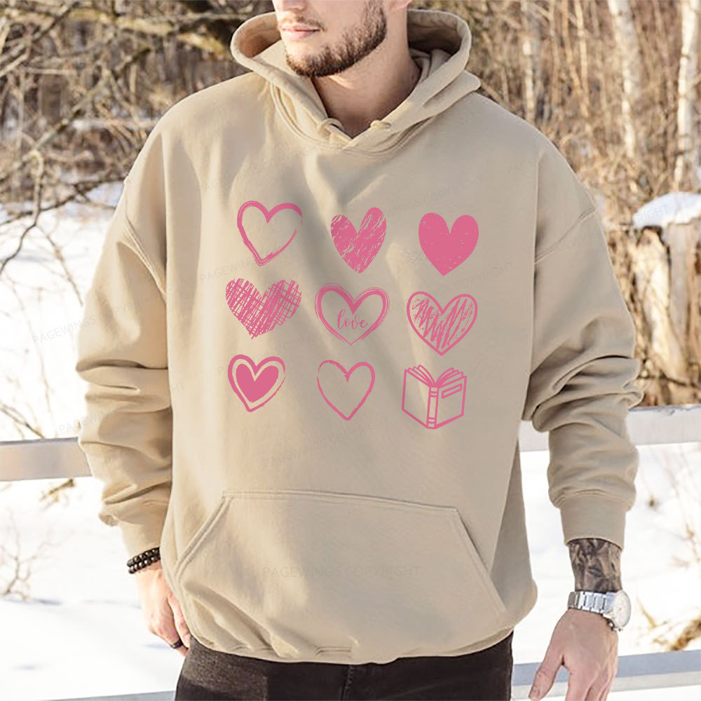 Pagewings To Love And Learn How To Be Loved Unisex Classic Hoodie