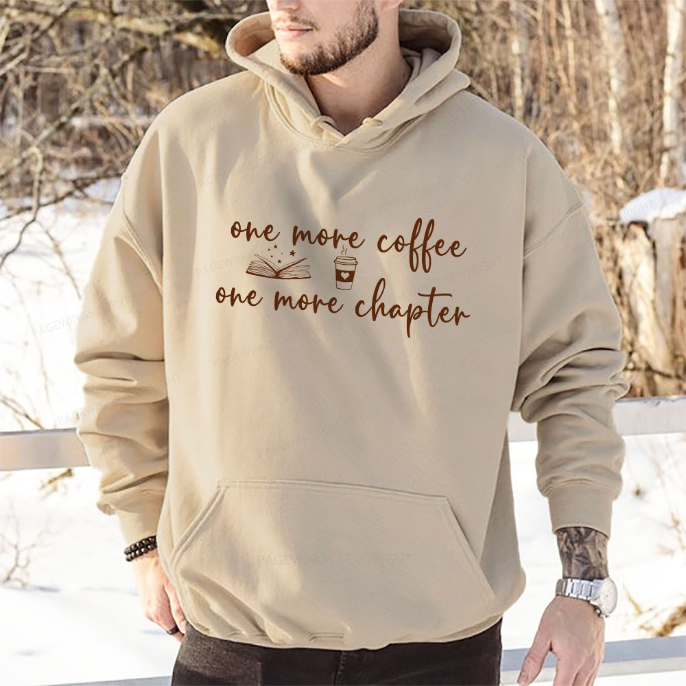 Pagewing Just One More Coffee and Books Unisex Classic Hoodie