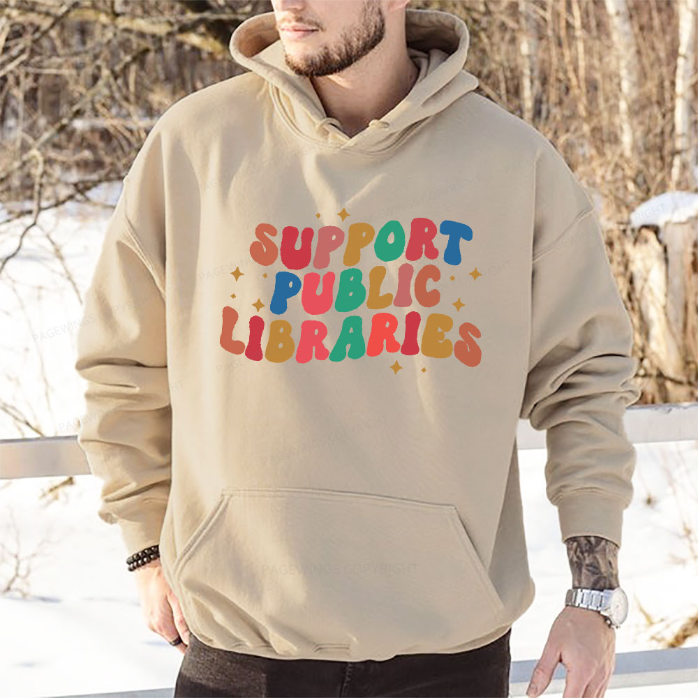 Pagewings Public Library Unisex Classic Hoodie
