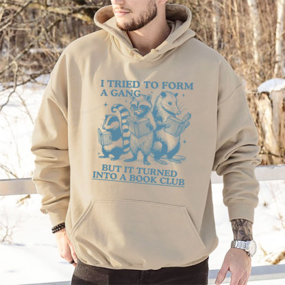 Pagewings A Gang Turn Into A Book Club Unisex Classic Hoodie
