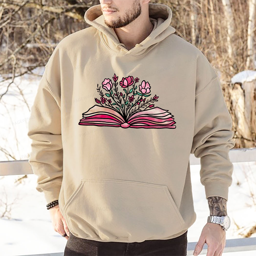 Pagewings Booktrovert Definition Funny Book Lover Png Unisex Classic Hoodie