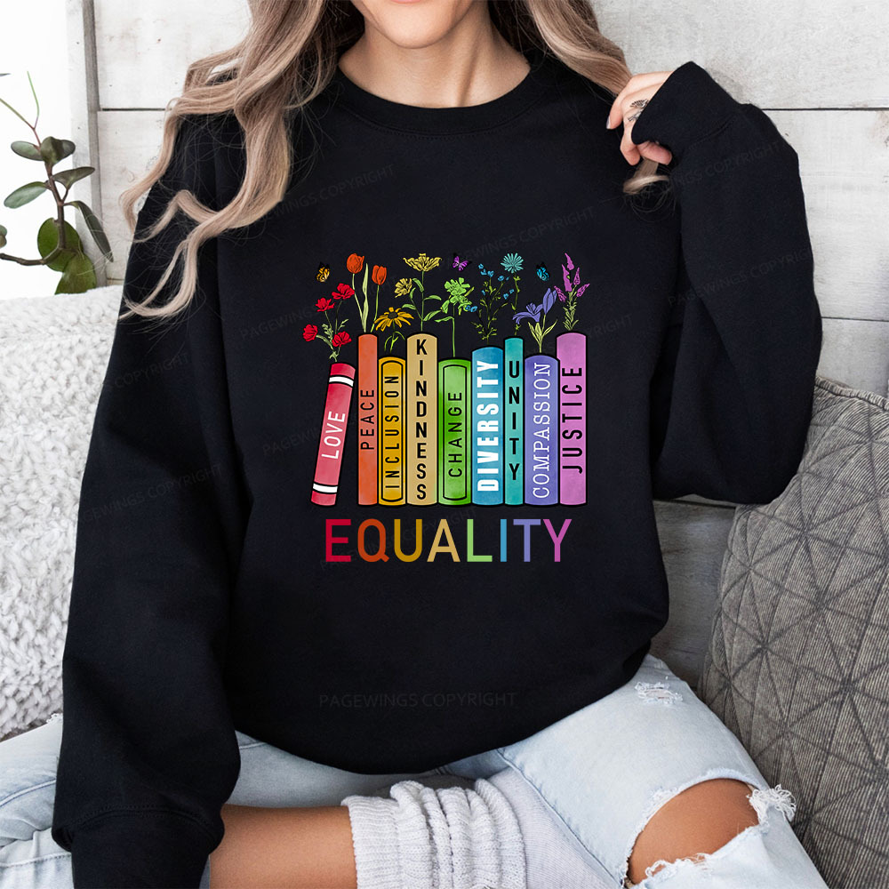 Pagewings Equal Rights Unisex Classic Sweatshirt