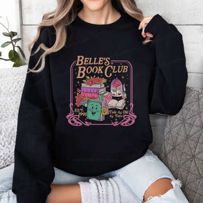 Pagewings Belle's Book Club Unisex Classic Sweatshirt