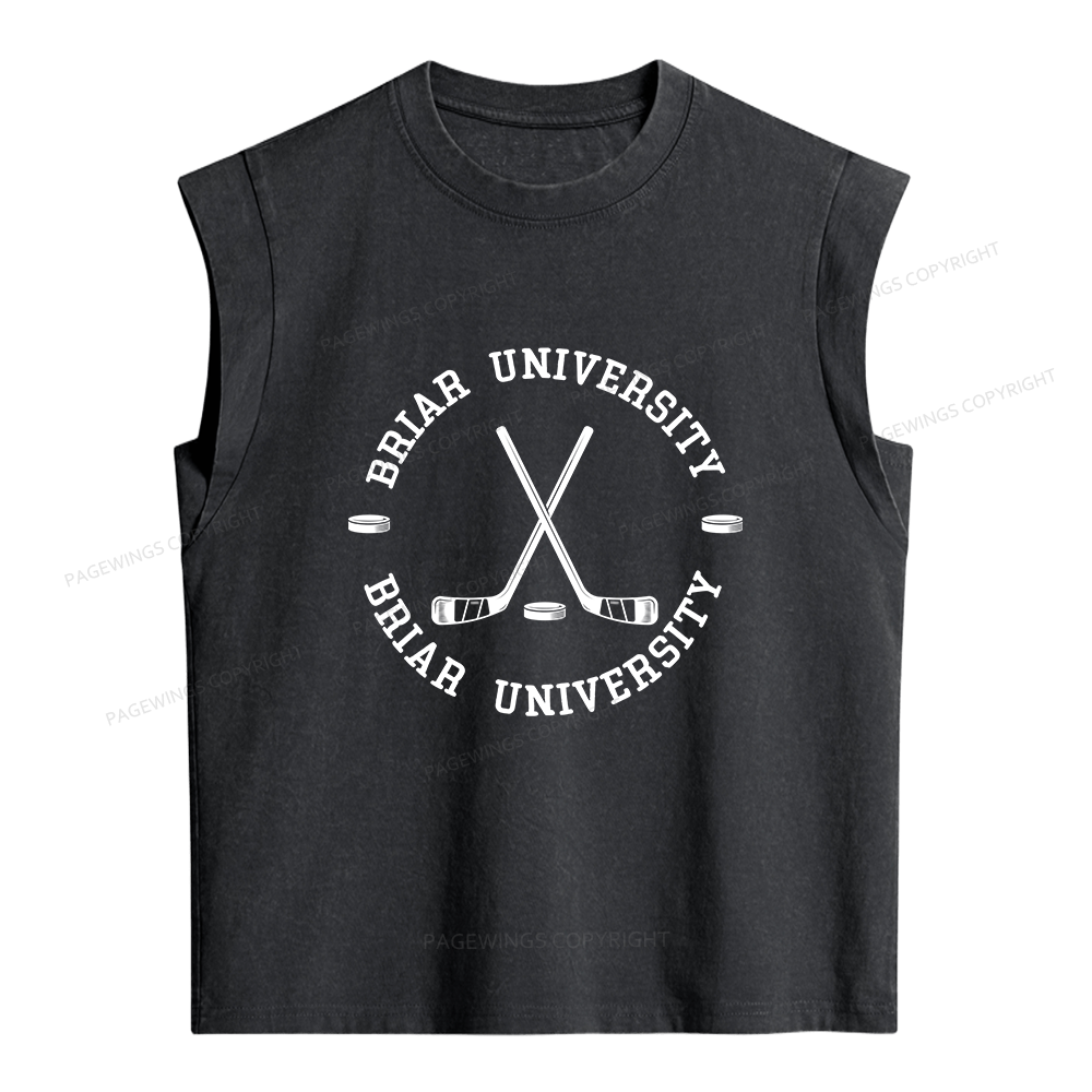 Pagewings Hockey Romance Women's Washed Tank Top