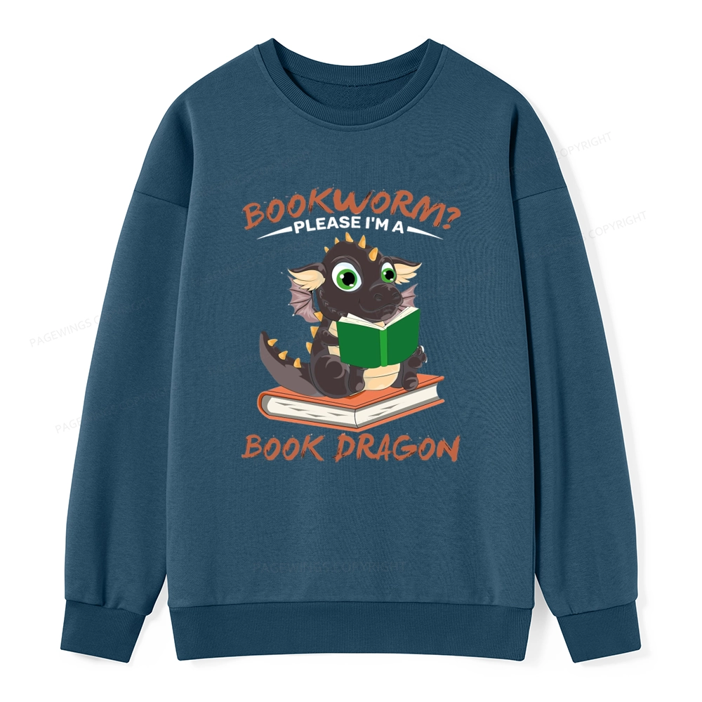 Pagewings Book Dragon Unisex Classic Sweatshirt