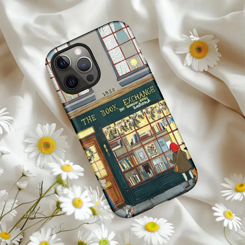 Pagewings The Book Exchange Phone Case