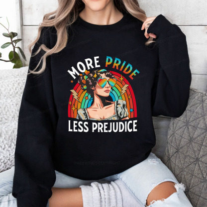 Pagewings More Pride Less Prejudice Unisex Classic Sweatshirt