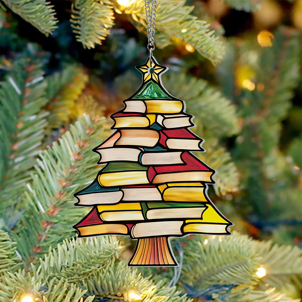 Pagewings Christmas Book Tree Ornament