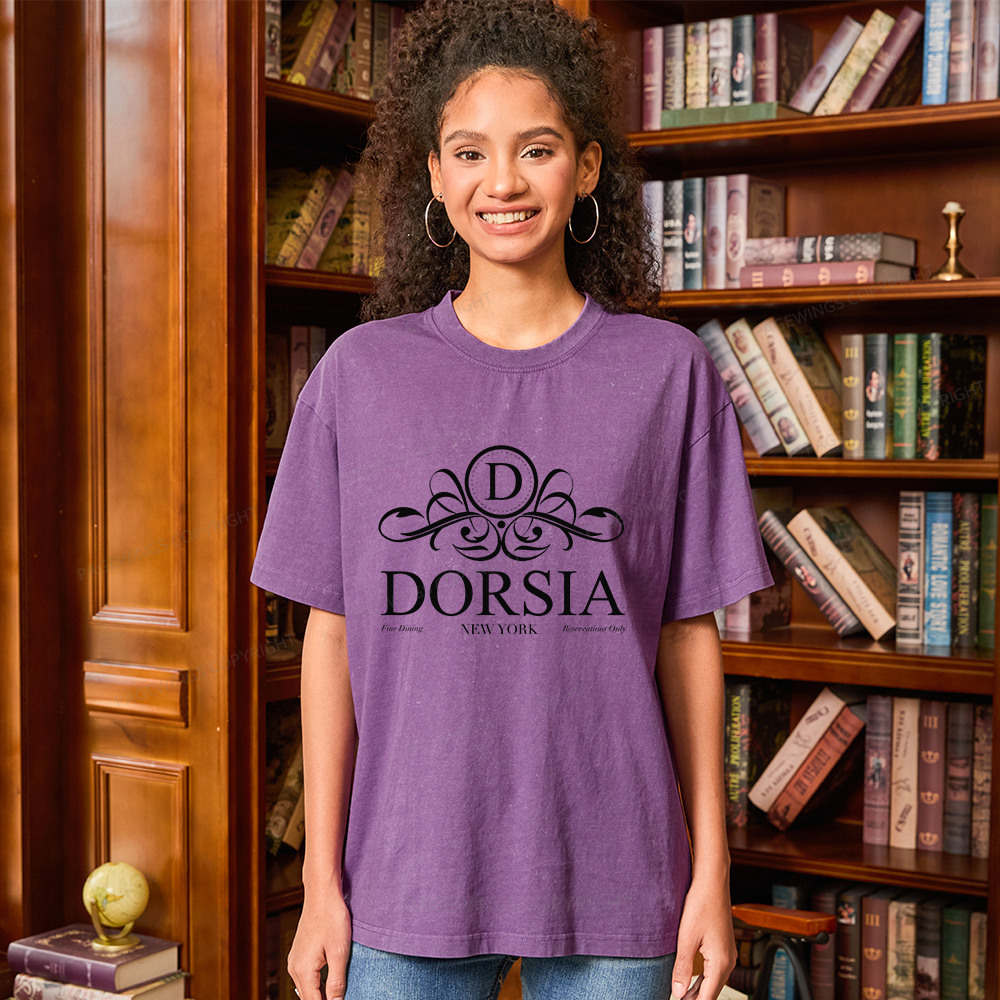 Pagewings Dorsia Unisex Washed T-shirt