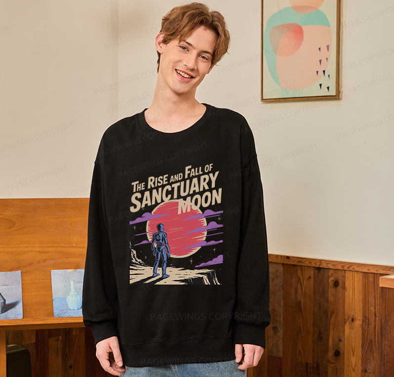 Pagewings The Rise And Fall Of Sanctuary Moon Unisex Classic Sweatshirt