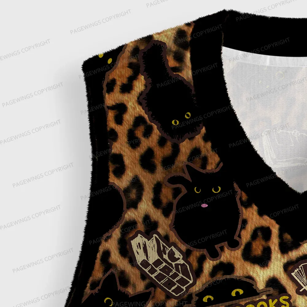 Pagewings Read Books Be Kind Stay Weird Unisex V-Neck Ugly Knit Vest