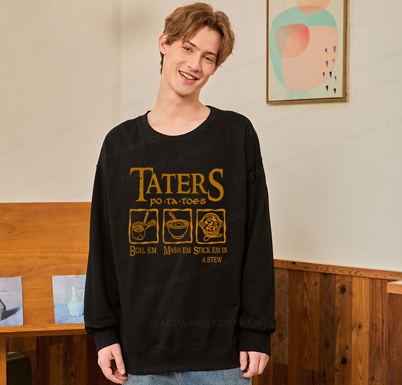 Pagewings Taters PoTaToes Unisex Classic Sweatshirt