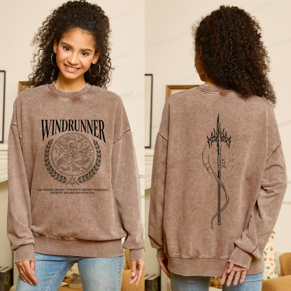 Pagewings Windrunner Unisex Washed Sweatshirt