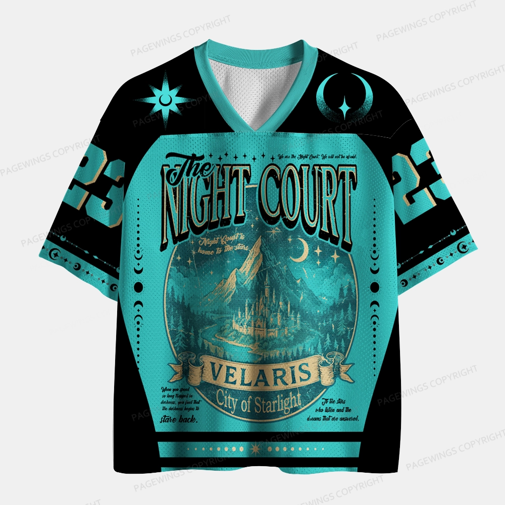Pagewings The Night Court Unisex Mesh Jersey