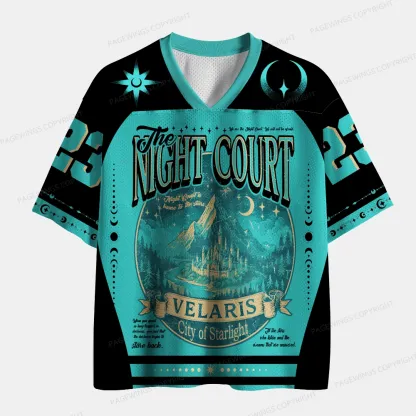 Pagewings The Night Court Unisex Mesh Jersey